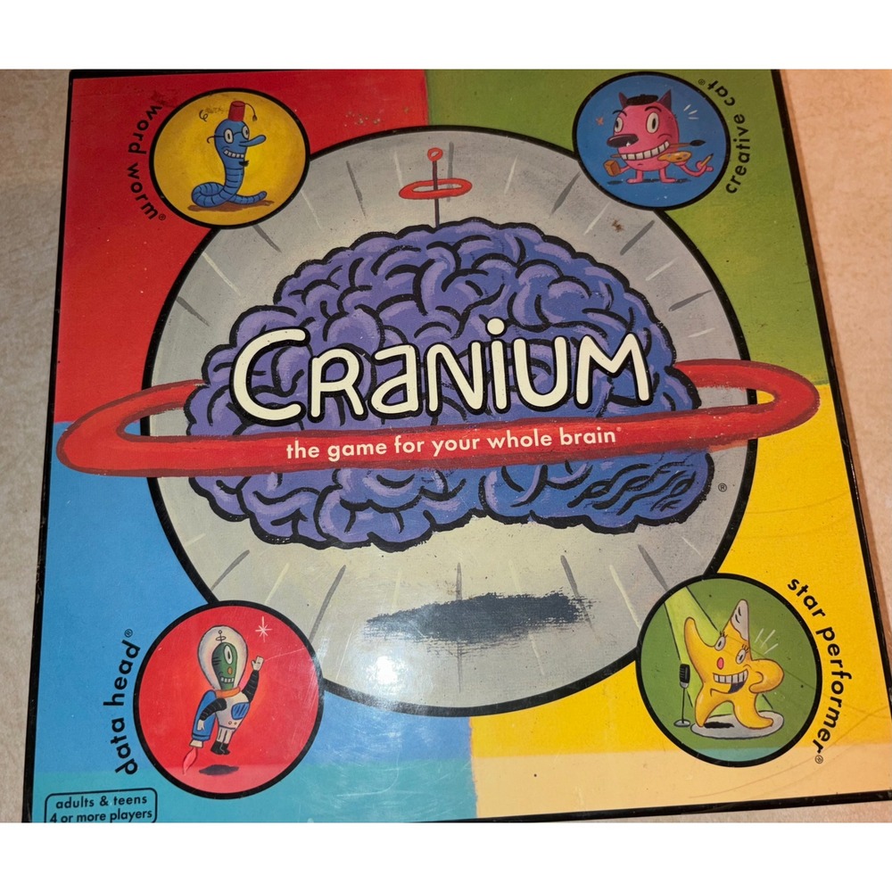 Cranium Board Game for Adults & Teens Fun Family Party‎ Game Night